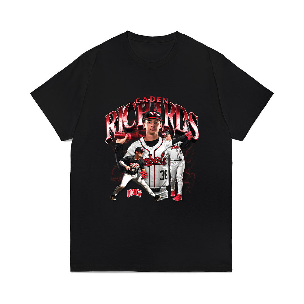 UNLV - NCAA Baseball : Caden Richards - Collage Comfort Colors T-Shirt-0