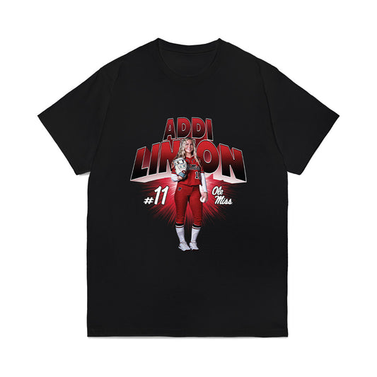 Ole Miss - NCAA Softball : Addi Linton - Collage Comfort Colors T-Shirt-0