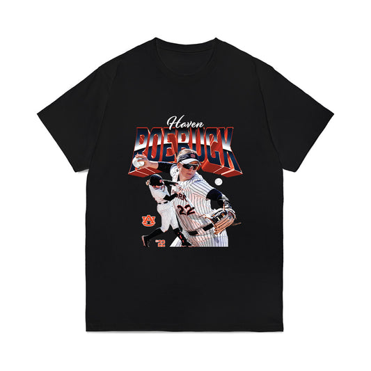 Auburn - NCAA Softball : Haven Roebuck - Collage Comfort Colors T-Shirt-0