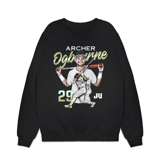 Jacksonville - NCAA Baseball : Archer Ogbourne - Collage Crewneck Sweatshirt-0