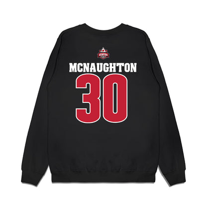 Wisconsin - NCAA Women's Ice Hockey : Ava McNaughton - 2026 National Champions Premium Crewneck Sweatshirt-1