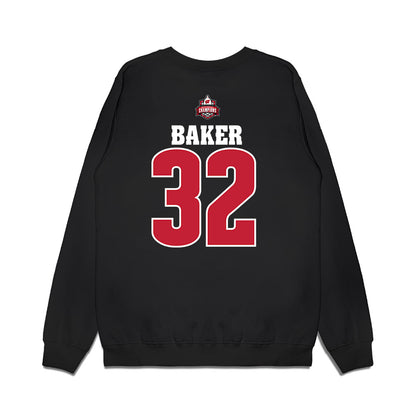Wisconsin - NCAA Women's Ice Hockey : Chloe Baker - 2026 National Champions Premium Crewneck Sweatshirt-1