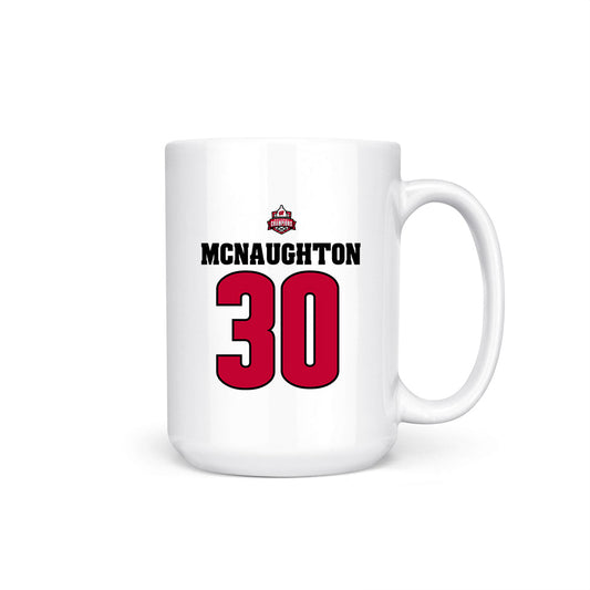 Wisconsin - NCAA Women's Ice Hockey : Ava McNaughton - 2026 National Champions Coffee Mug-0