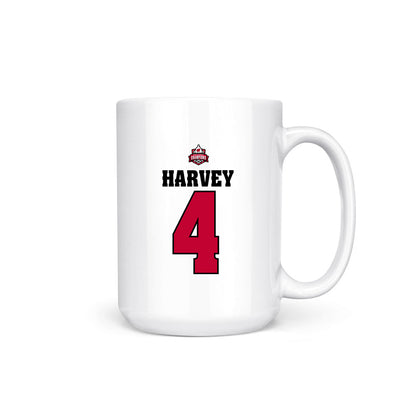 Wisconsin - NCAA Women's Ice Hockey : Caroline Harvey - 2026 National Champions Coffee Mug-0