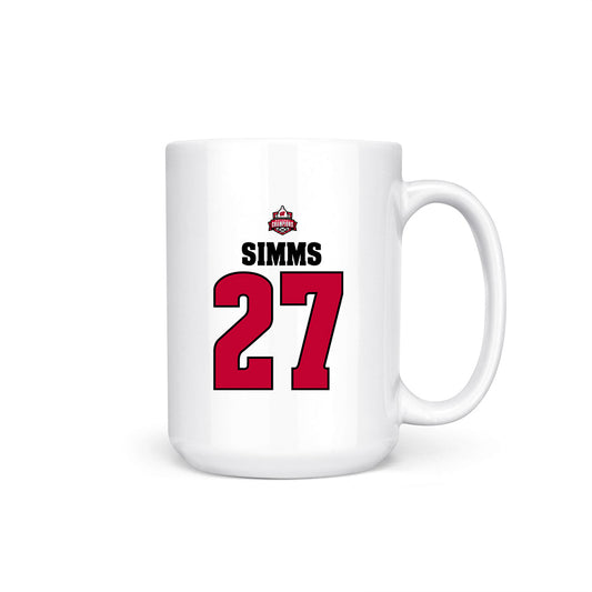 Wisconsin - NCAA Women's Ice Hockey : Kirsten Simms - 2026 National Champions Coffee Mug-0