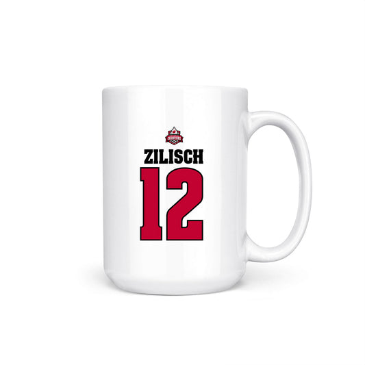 Wisconsin - NCAA Women's Ice Hockey : McKayla Zilisch - 2026 National Champions Coffee Mug-0