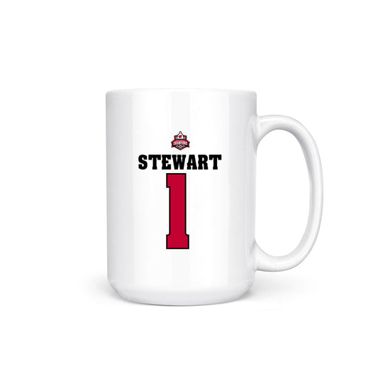 Wisconsin - NCAA Women's Ice Hockey : Rhyah Stewart - 2026 National Champions Coffee Mug-0