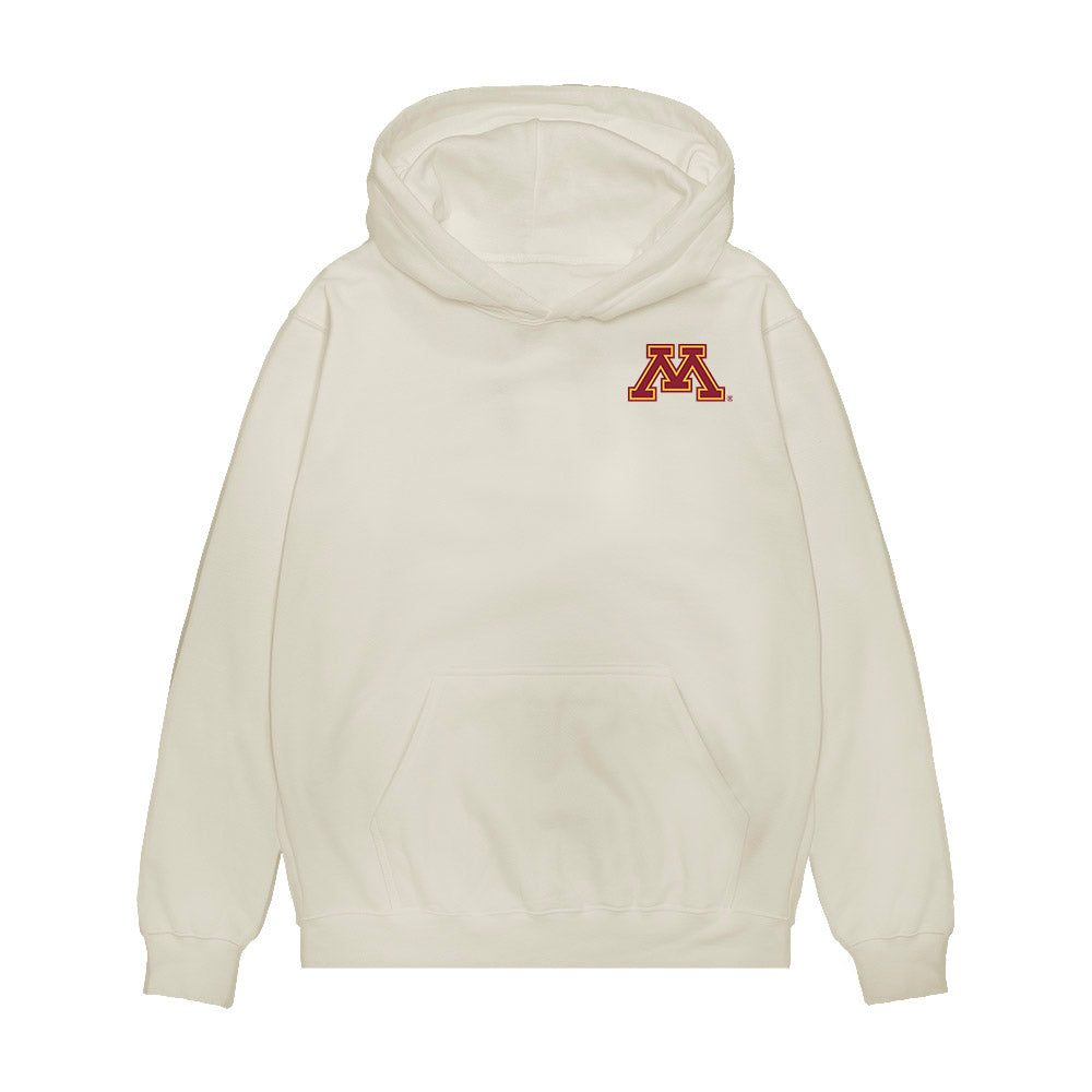 Minnesota - NCAA Women's Basketball : Amaya Battle - A Moment To Remember Premium Hooded Sweatshirt-0