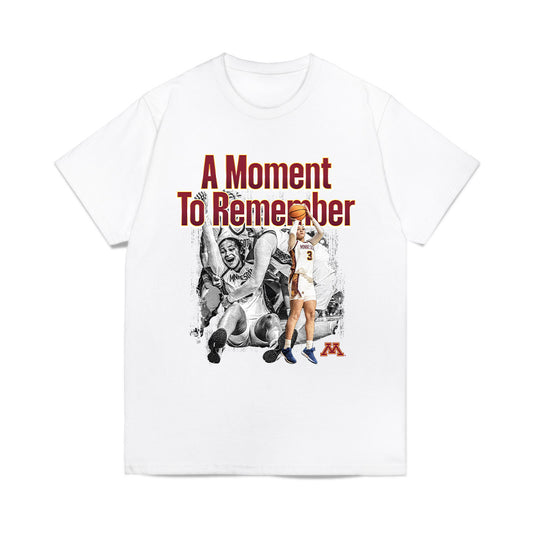 Minnesota - NCAA Women's Basketball : Amaya Battle - A Moment To Remember Comfort Colors T-Shirt-0