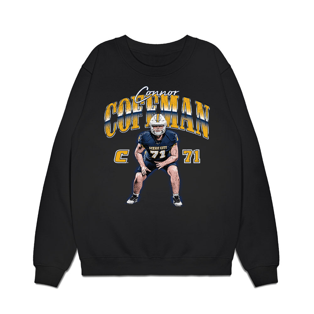 UTC - NCAA Football : Connor Coffman - Collage Premium Crewneck Sweatshirt-0