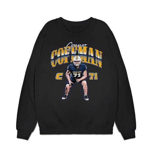 UTC - NCAA Football : Connor Coffman - Collage Premium Crewneck Sweatshirt-0