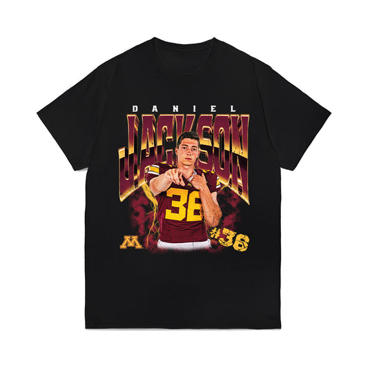 Minnesota - NCAA Football : Daniel Jackson - Collage Comfort Colors T-Shirt-0