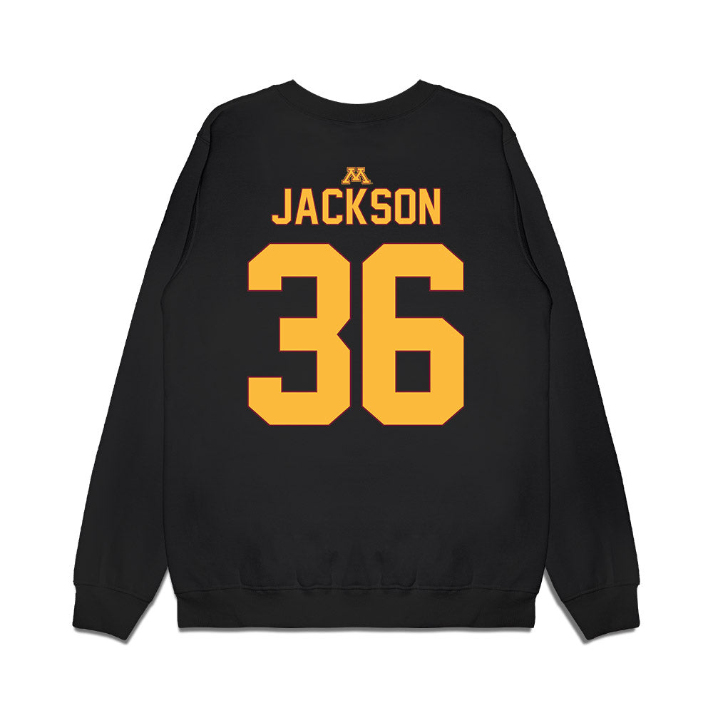 Minnesota - NCAA Football : Daniel Jackson - Shersey Premium Crewneck Sweatshirt-1