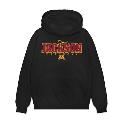 Minnesota - NCAA Football : Daniel Jackson - Shersey Premium Hooded Sweatshirt-0
