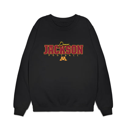 Minnesota - NCAA Football : Daniel Jackson - Shersey Premium Crewneck Sweatshirt-0