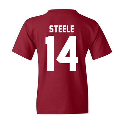 Alabama - NCAA Baseball : Peyton Steele - Classic Shersey Youth T-Shirt-1