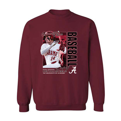 Alabama - NCAA Baseball : Peyton Steele - Classic Shersey Crewneck Sweatshirt-0