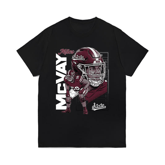 Mississippi State - NCAA Football : Miles Mcvay - Collage Comfort Colors T-Shirt-0