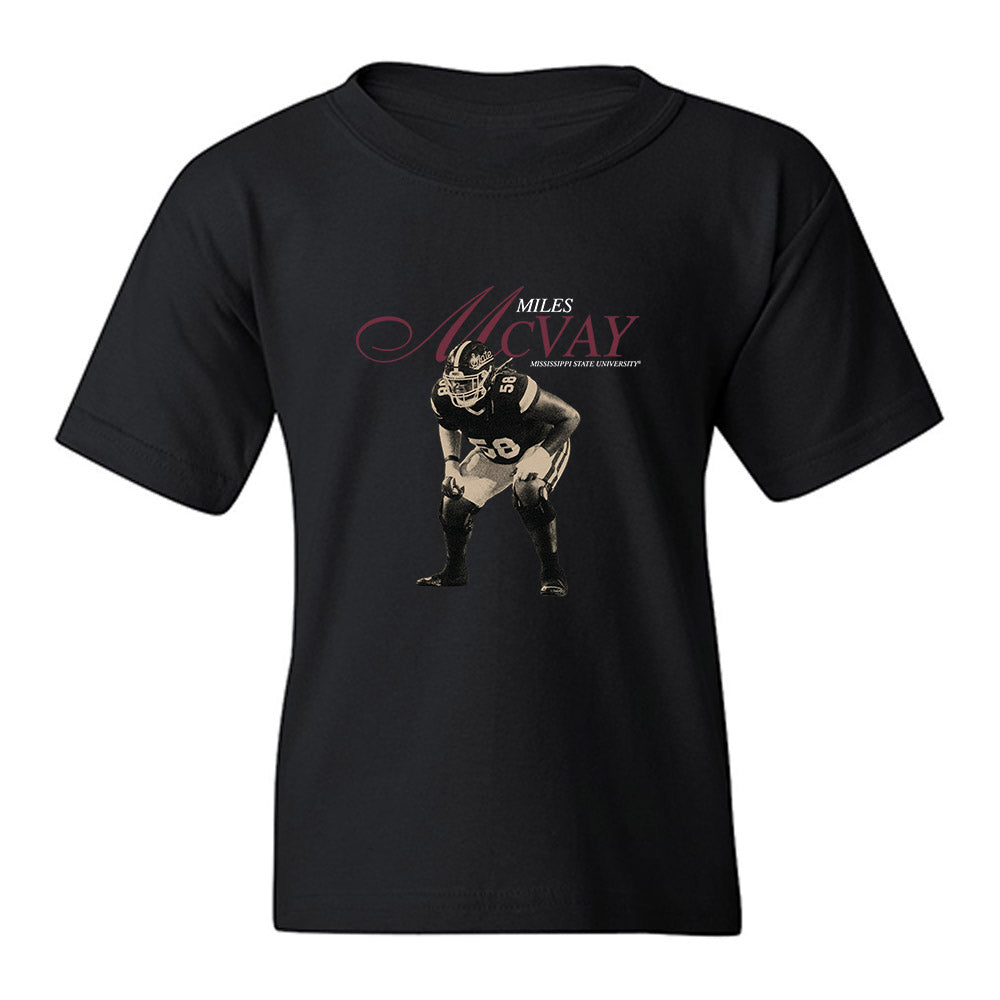 Mississippi State - NCAA Football : Miles Mcvay - Legacy Youth T-Shirt-0