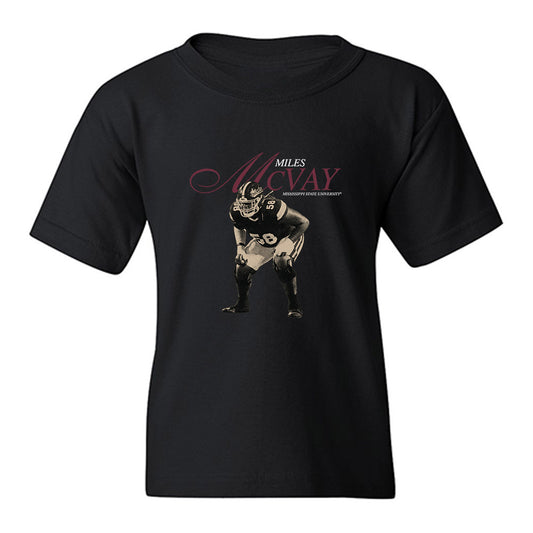 Mississippi State - NCAA Football : Miles Mcvay - Legacy Youth T-Shirt-0