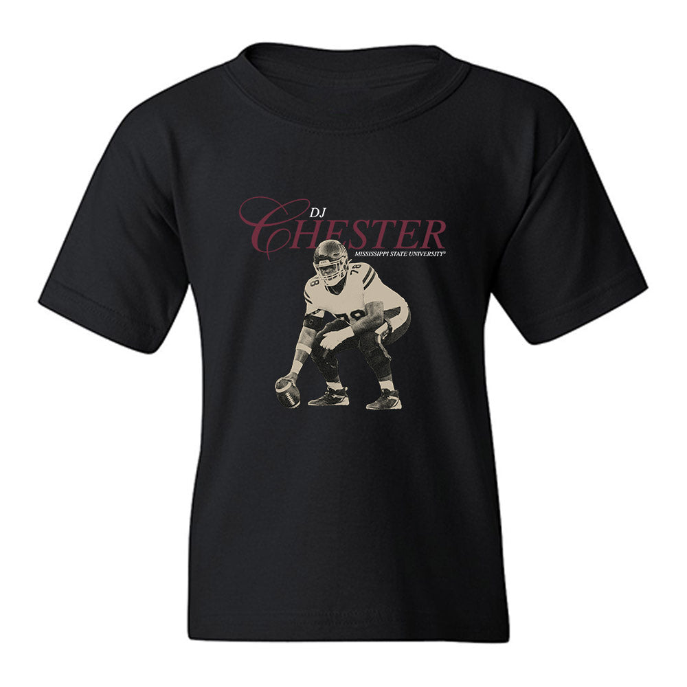 Mississippi State - NCAA Football : Dj Chester - Legacy Youth T-Shirt-0