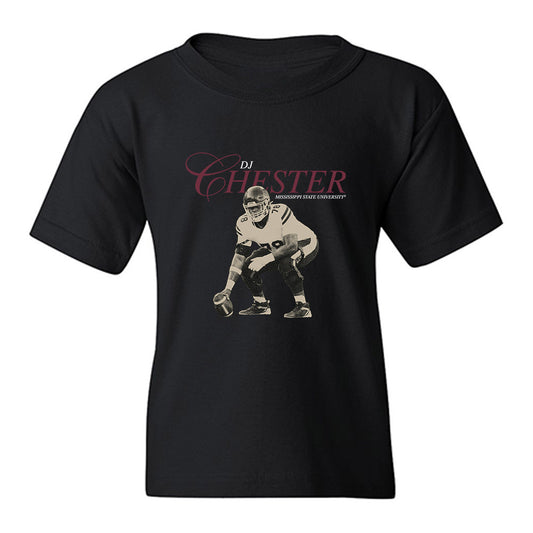 Mississippi State - NCAA Football : Dj Chester - Legacy Youth T-Shirt-0