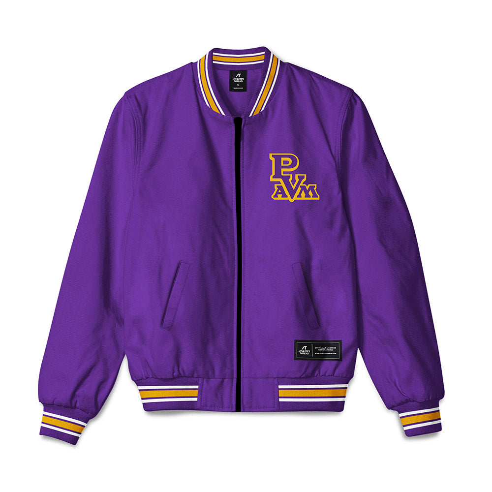 PVAMU - NCAA Womens Volleyball : Standard Retail Bomber Jacket-0
