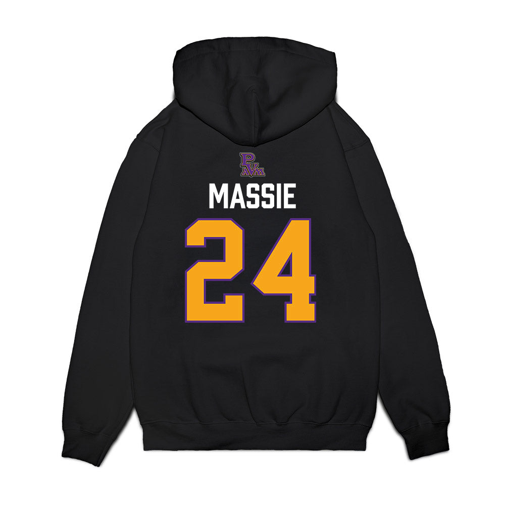 PVAMU - NCAA Women's Volleyball : Kenedy Massie - Graphic Premium Hooded Sweatshirt-1