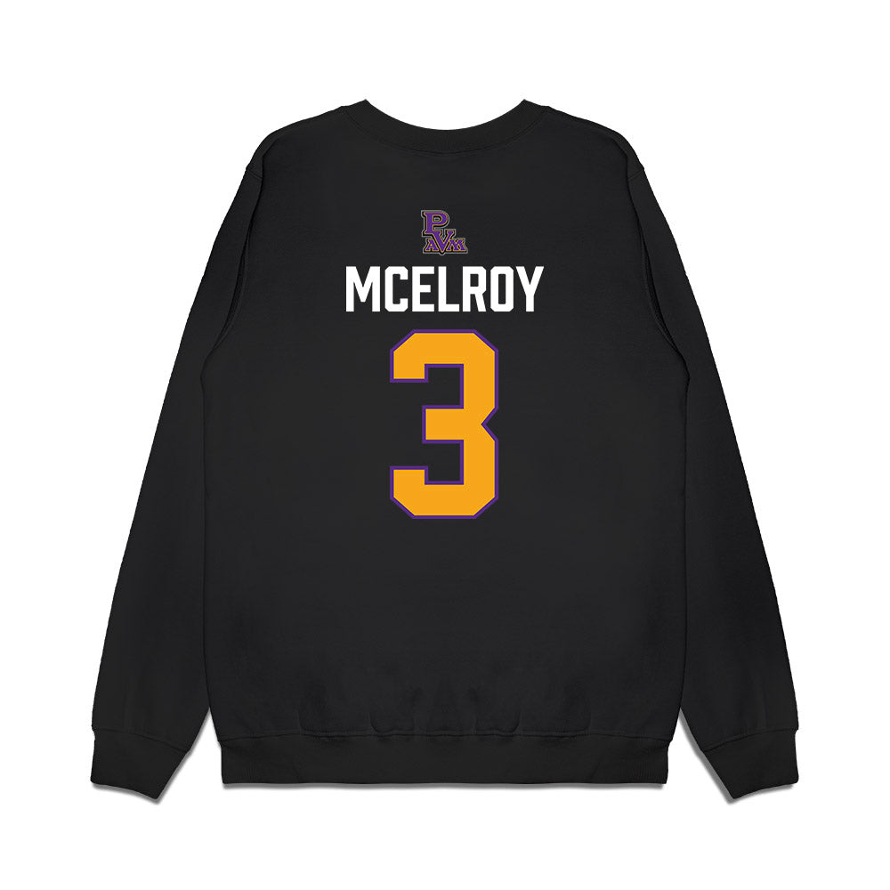 PVAMU - NCAA Women's Volleyball : Shea Mcelroy - Graphic Premium Crewneck Sweatshirt-1