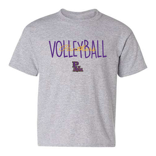 PVAMU - NCAA Womens Volleyball : Standard Retail Youth T-Shirt-0