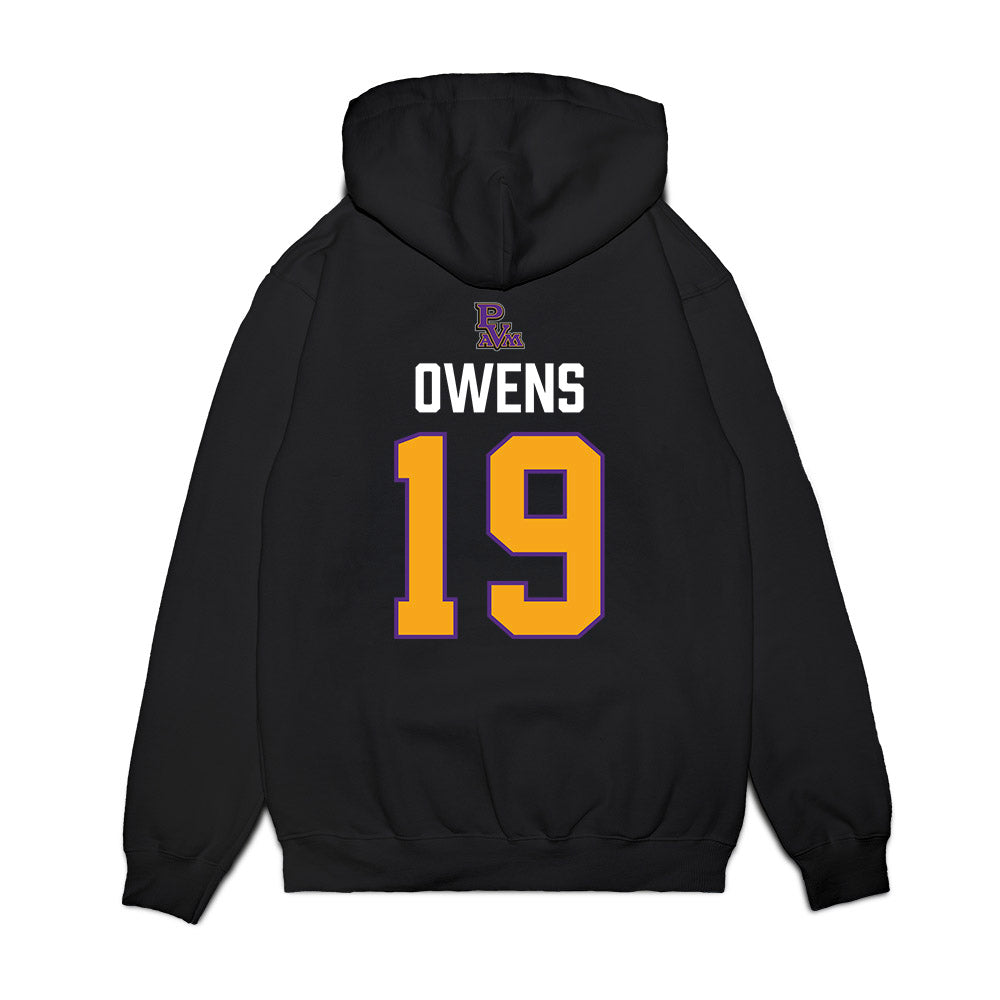 PVAMU - NCAA Women's Volleyball : Kylee Owens - Graphic Premium Hooded Sweatshirt-1
