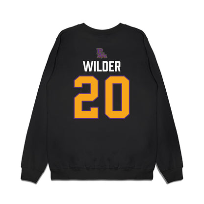 PVAMU - NCAA Women's Volleyball : Valencia Wilder - Graphic Premium Crewneck Sweatshirt-1