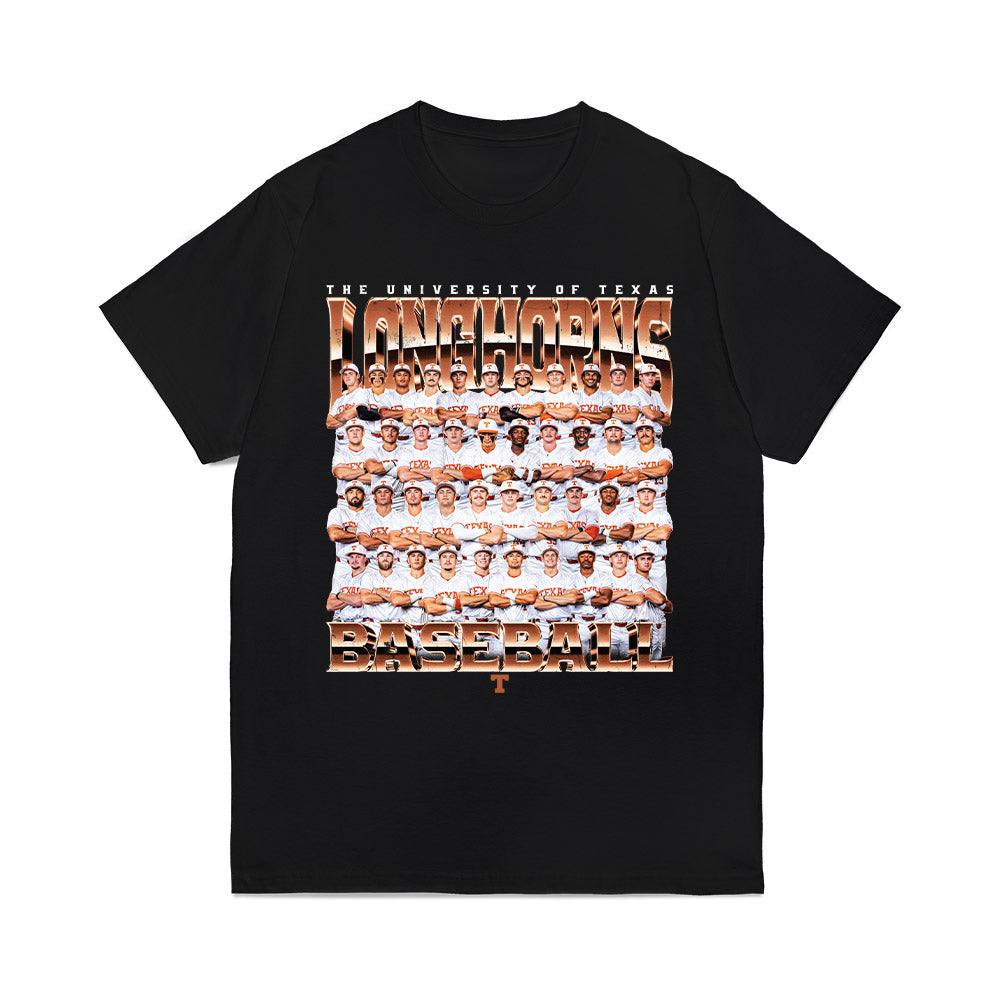 Texas - NCAA Baseball - Team Collage Comfort Colors T-Shirt-0