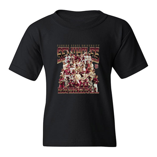 FSU - NCAA Baseball : Team Collage Youth T-Shirt-0