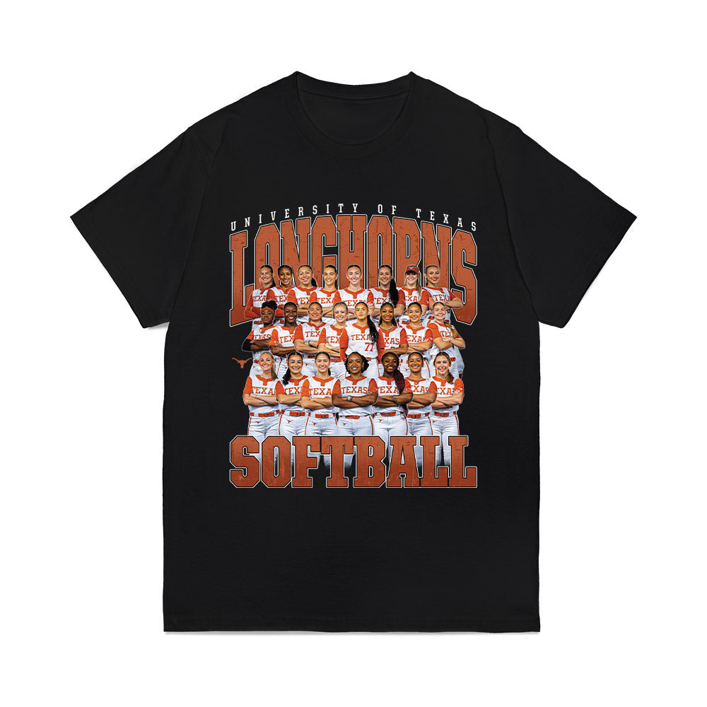 Texas - NCAA Softball : Team Collage Comfort Colors T-Shirt-0