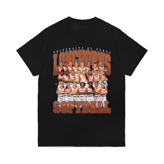 Texas - NCAA Softball : Team Collage Comfort Colors T-Shirt-0