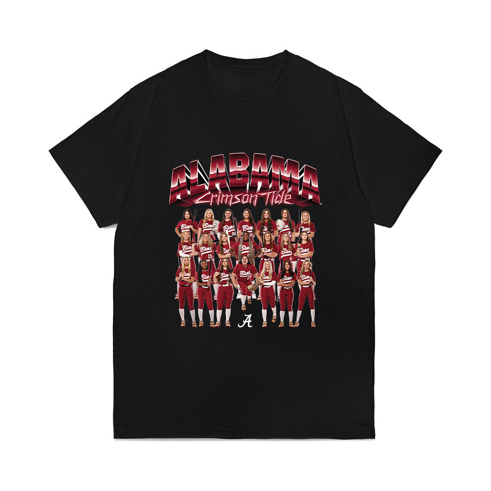 Alabama - NCAA Softball : Team Collage Comfort Colors T-Shirt-0