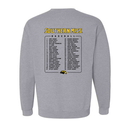 Southern Miss - NCAA Baseball : - Crewneck Sweatshirt-1