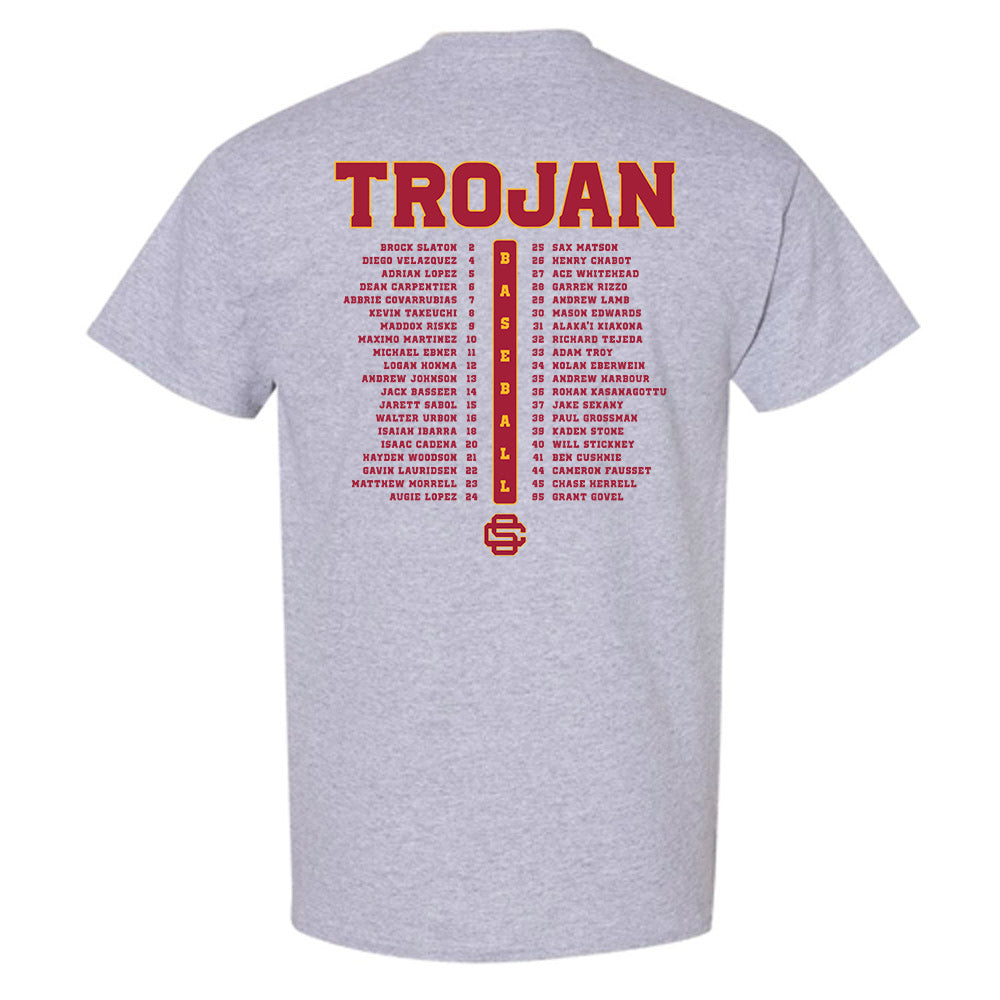 USC - NCAA Baseball : Roster T-Shirt-1