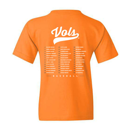 Tennessee - NCAA Baseball : - Youth T-Shirt-1