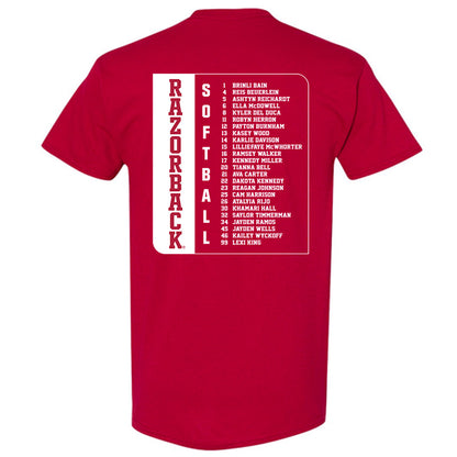 Arkansas - NCAA Softball : - T-Shirt-1