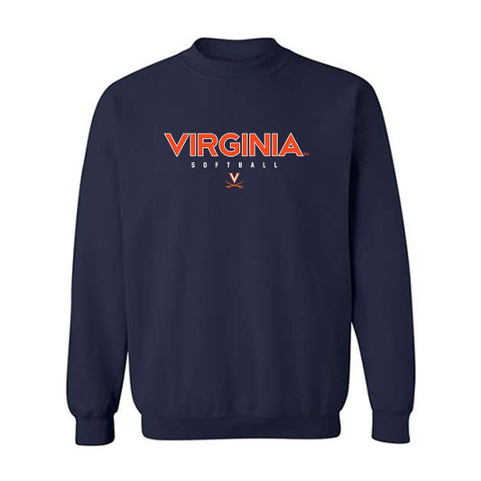 Virginia - NCAA Softball : Roster Crewneck Sweatshirt-0