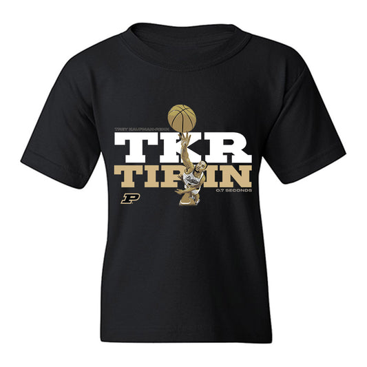 Purdue - NCAA Men's Basketball : Trey Kaufman-Renn - Youth T-Shirt-0