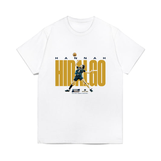 Notre Dame - NCAA Women's Basketball : Hannah Hidalgo - NCAA® March Madness® 2026 Comfort Colors T-Shirt-0