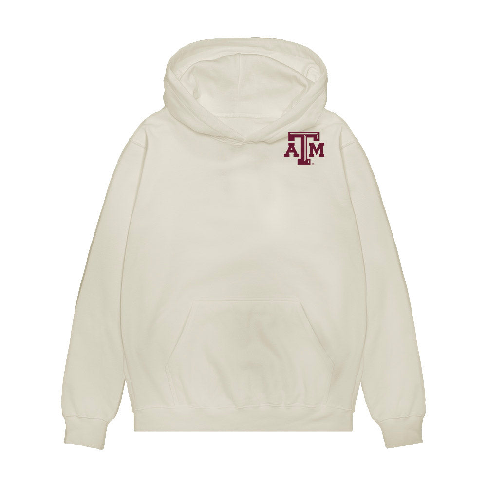 Texas A&M - NCAA Equestrian : Brooke Hudson - Conference Champions Premium Hooded Sweatshirt-0
