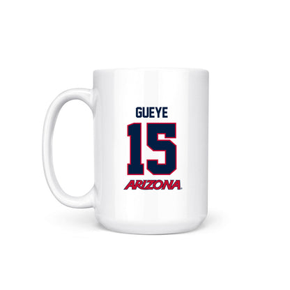 Arizona - NCAA Men's Basketball : Sidi Gueye - Final Four NCAA® March Madness® 2026 Coffee Mug-1