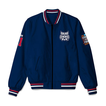 Arizona - NCAA Men's Basketball : Jackson Cook - Final Four NCAA® March Madness® 2026 Bomber Jacket-0