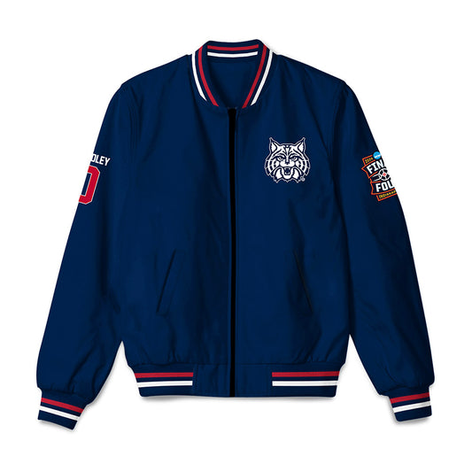Arizona - NCAA Men's Basketball : Jaden Bradley - Final Four NCAA® March Madness® 2026 Bomber Jacket-0