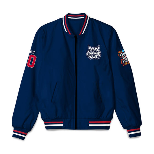 Arizona - NCAA Men's Basketball : Mabil Mawut - Final Four NCAA® March Madness® 2026 Bomber Jacket-0