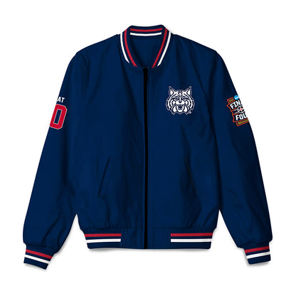 Arizona - NCAA Men's Basketball : Koa Peat - Final Four NCAA® March Madness® 2026 Bomber Jacket-0
